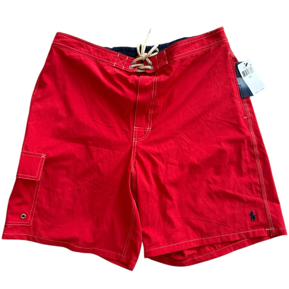 Polo by Ralph Lauren Bold Red Board Shorts